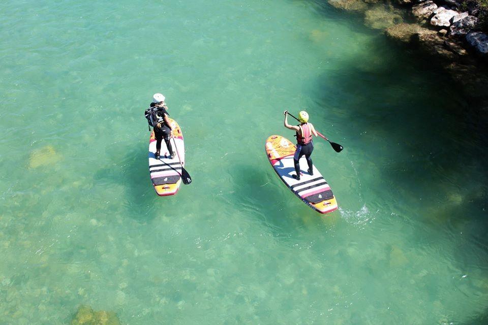 Stand-Up-Paddle-Tour auf der Isar